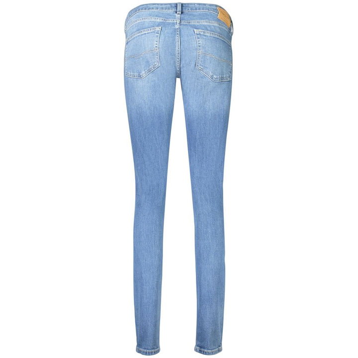 Pepe Jeans Blue Cotton Women&