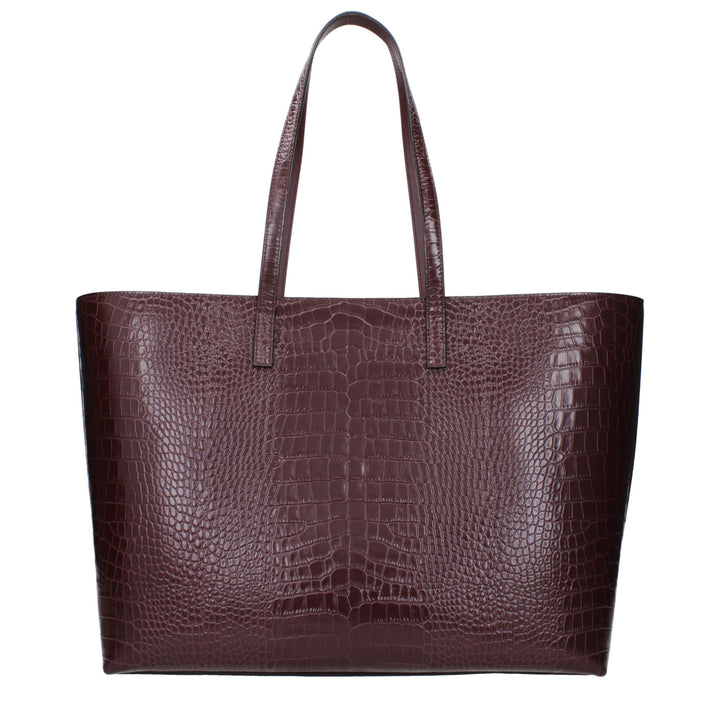 Jimmy Choo Red Leather Shoulder Bag