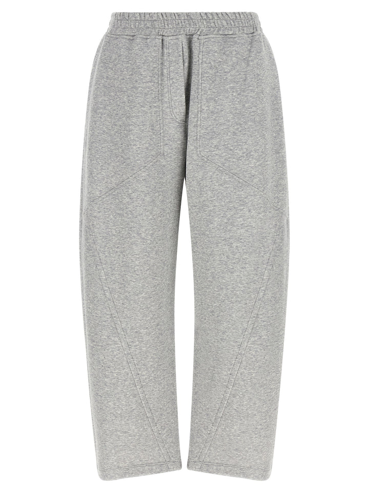 Brunello Cucinelli Gray Cotton Athletic Pants