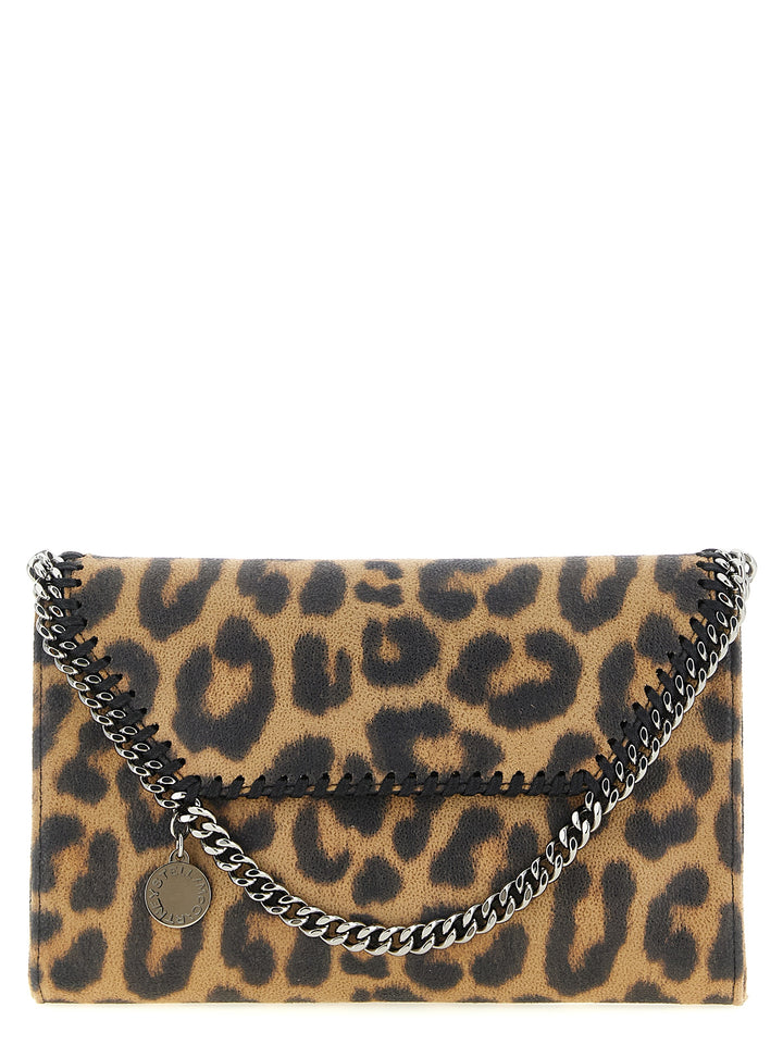 Stella McCartney Brown Polyester Clutch Bag