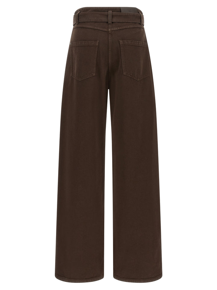Brunello Cucinelli Brown Cotton Jeans Denim