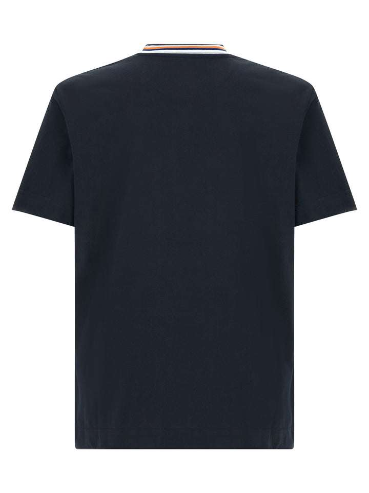 Fendi Blue Cotton T-Shirt