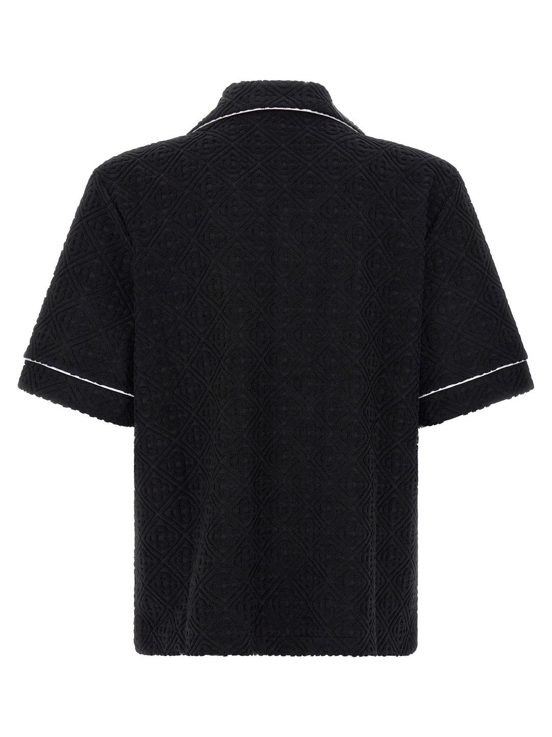 Casablanca Black Cotton Pattern Shirt