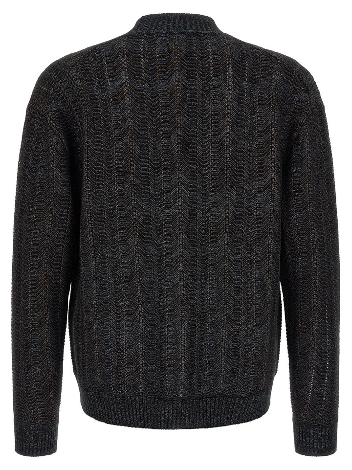 Missoni Blue Viscose Cardigan