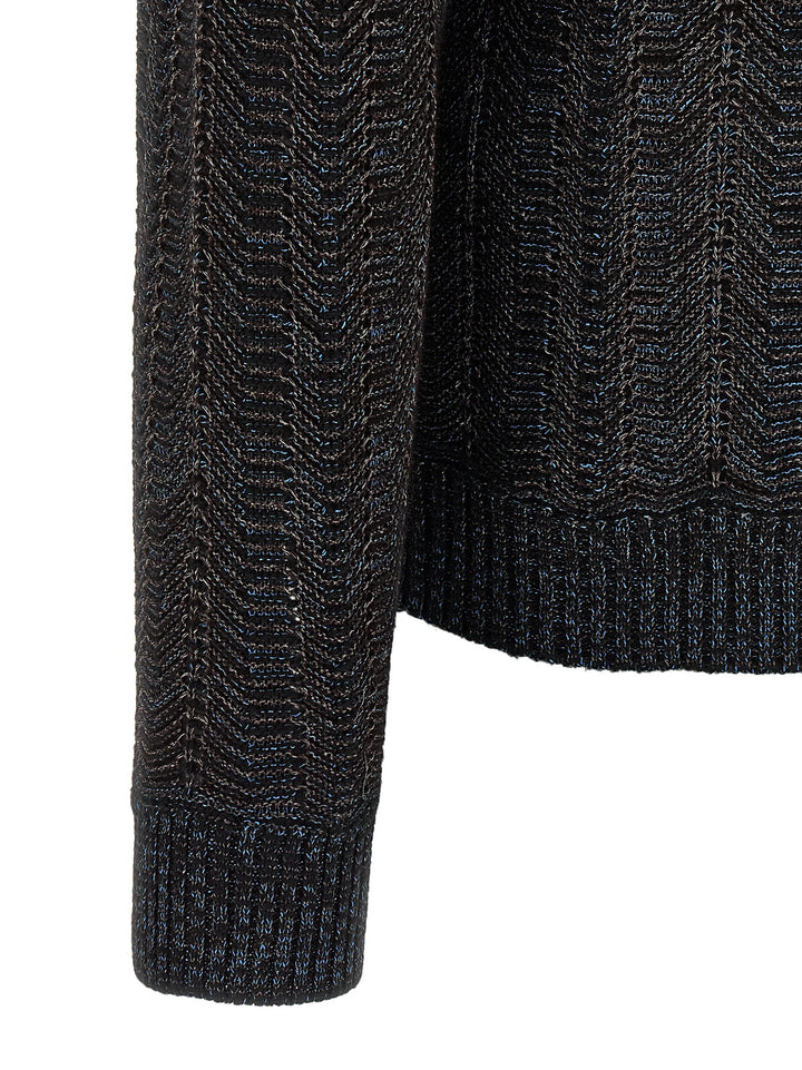 Missoni Blue Viscose Cardigan