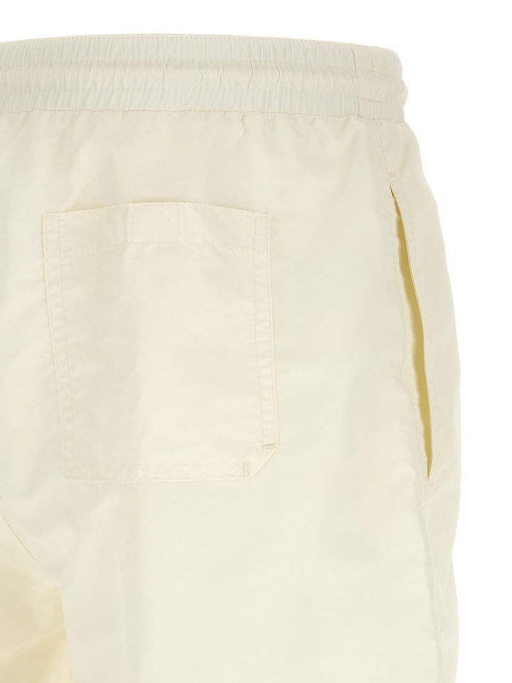 Brunello Cucinelli White Polyester Swim Shorts