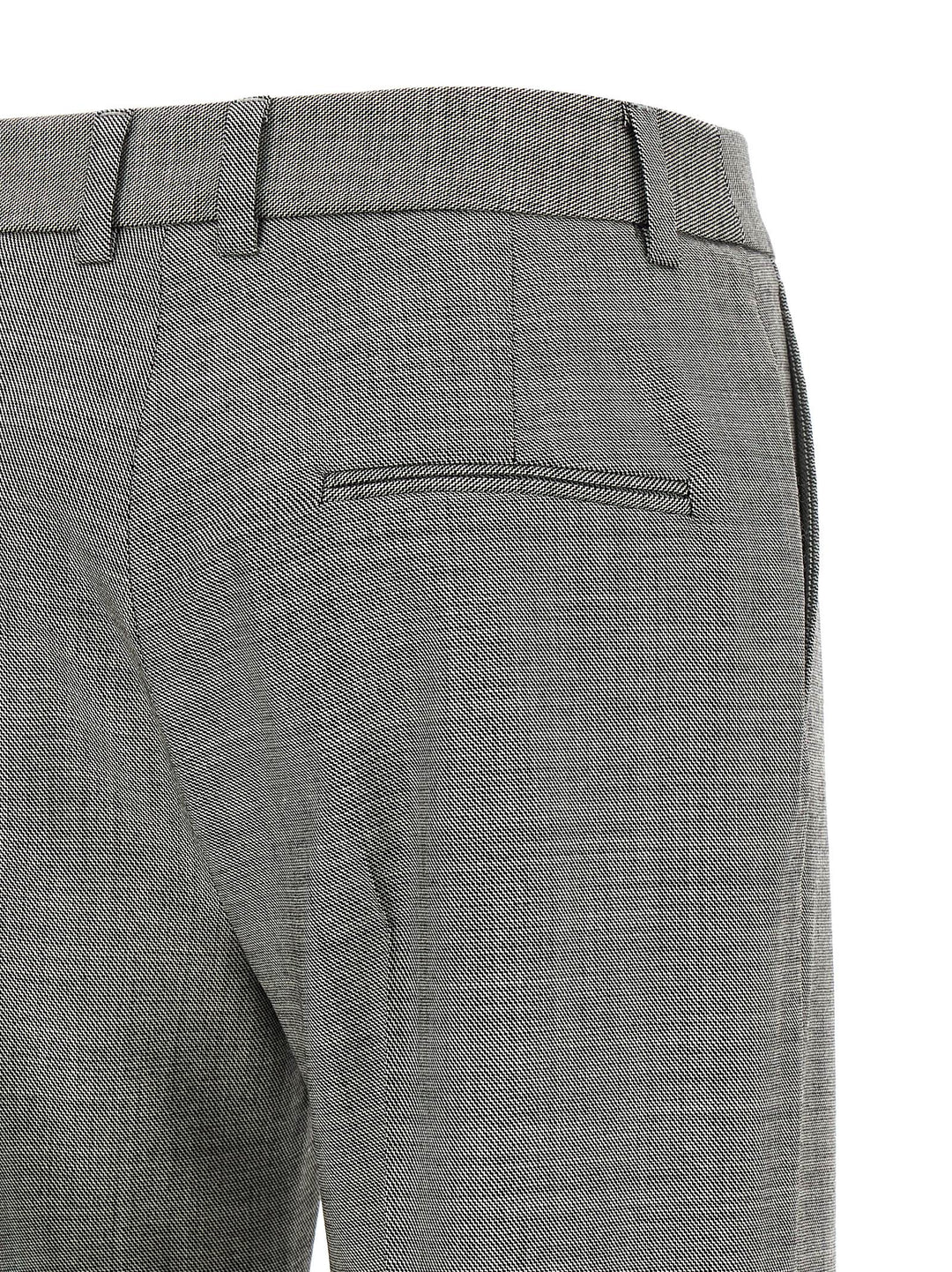 Alberto Biani Gray Wool Flared Pants