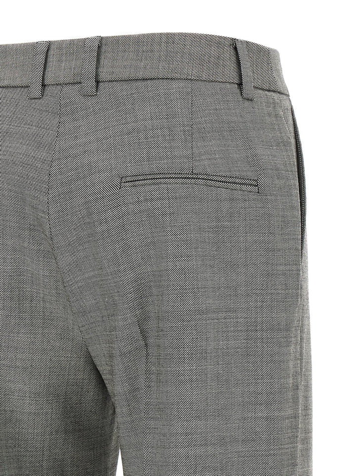 Alberto Biani Gray Wool Flared Pants