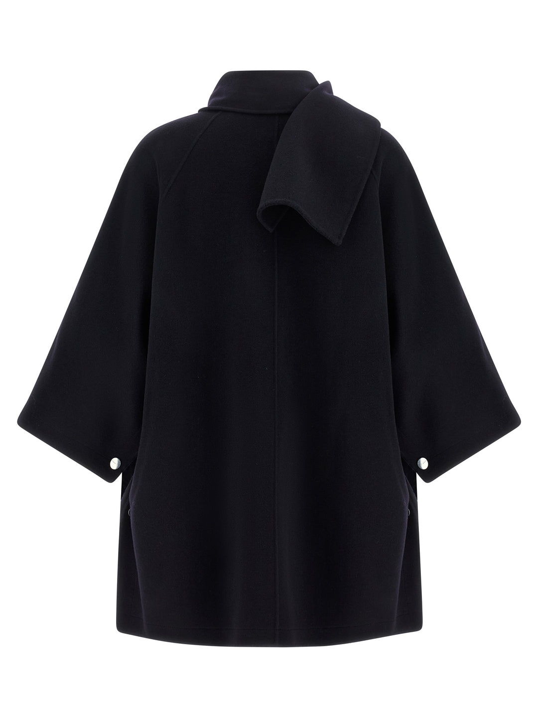 PINKO Blue Wool Coat