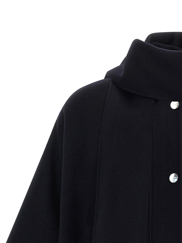 PINKO Blue Wool Coat