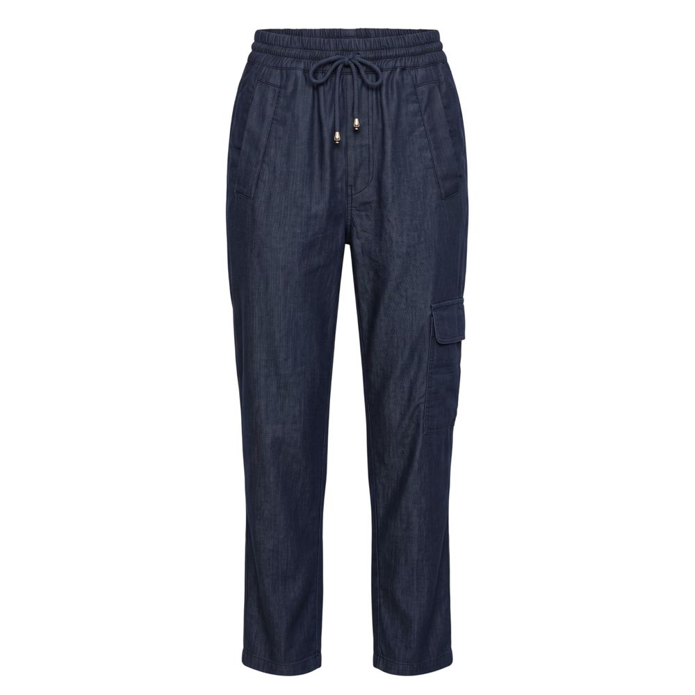 Trussardi Jeans Blue Cotton Women&