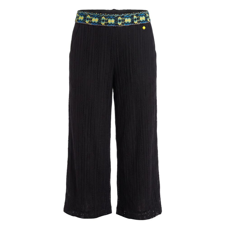 Trussardi Jeans Black Polyamide Women Pants