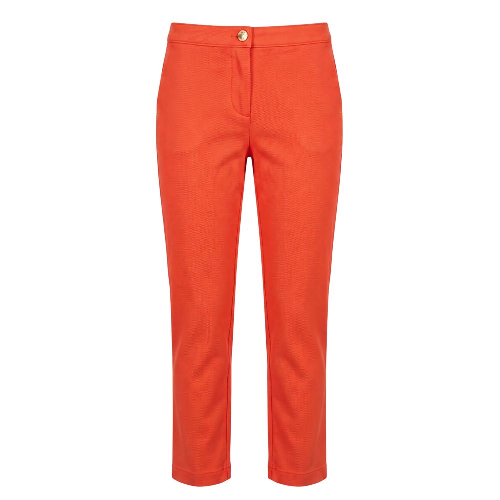 Trussardi Jeans Orange Cotton Women&