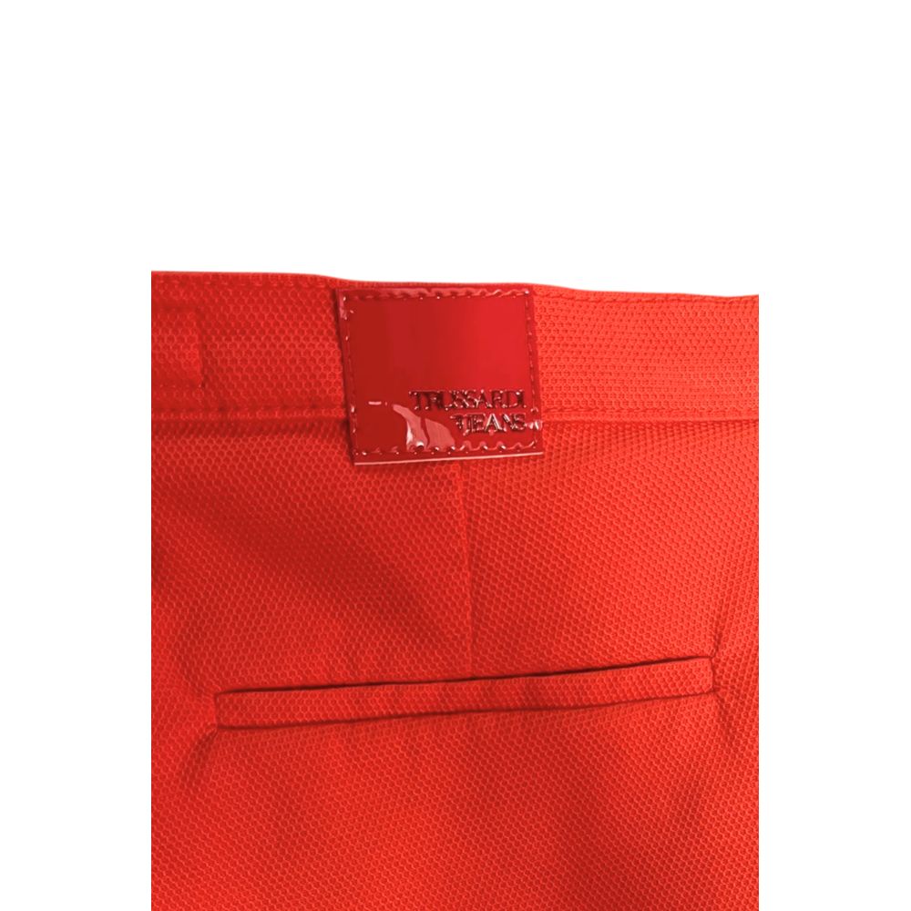 Trussardi Jeans Orange Cotton Women&