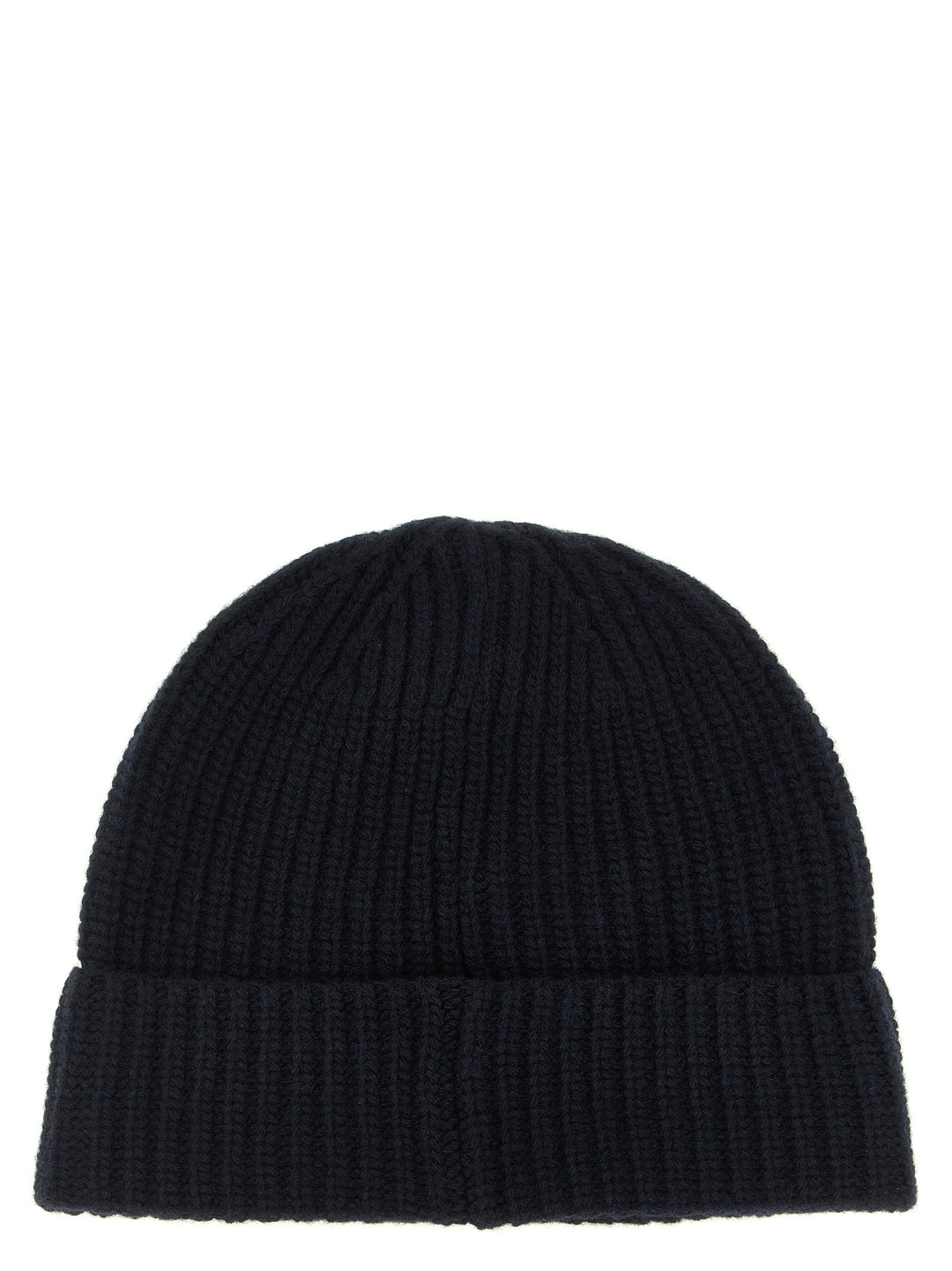Stone Island Blue Virgin Wool Beanie