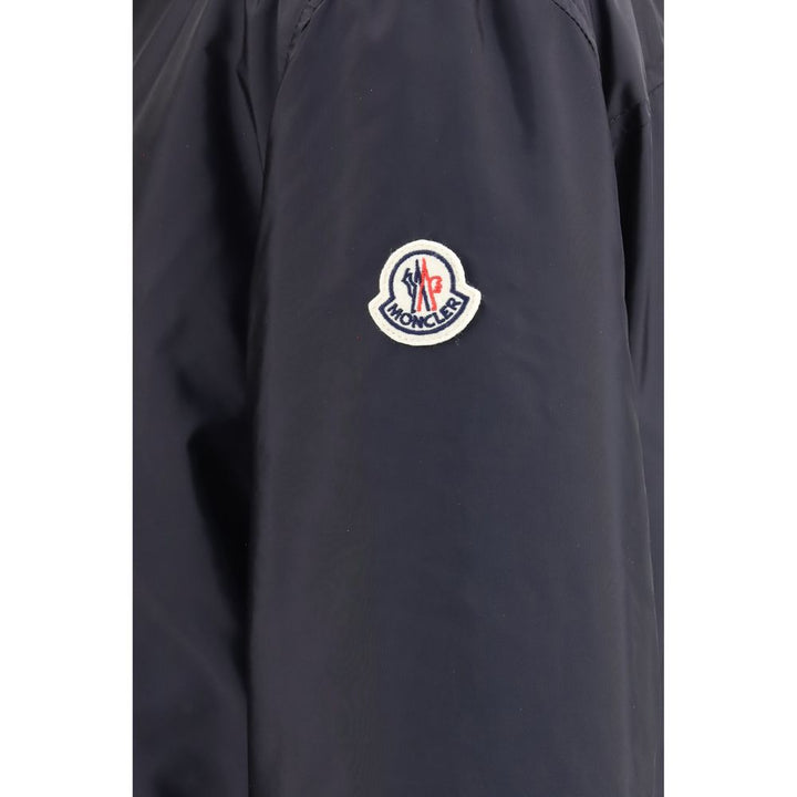 Moncler Blue Polyamide Shell Jacket