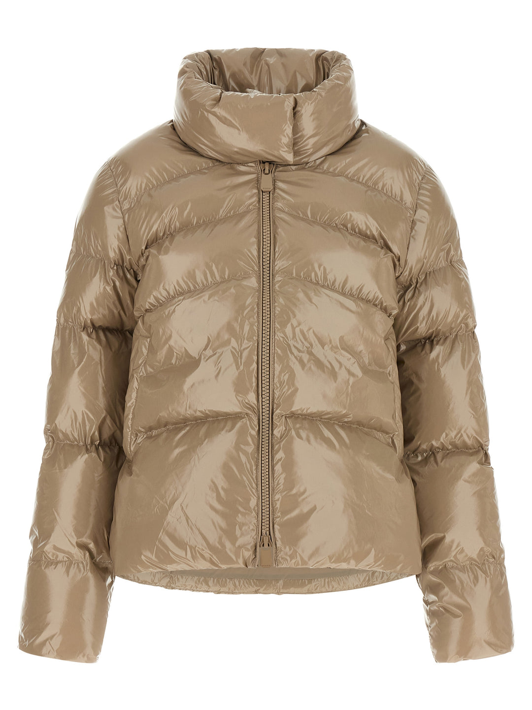 PINKO Beige Polyamide Full-Length Jacket