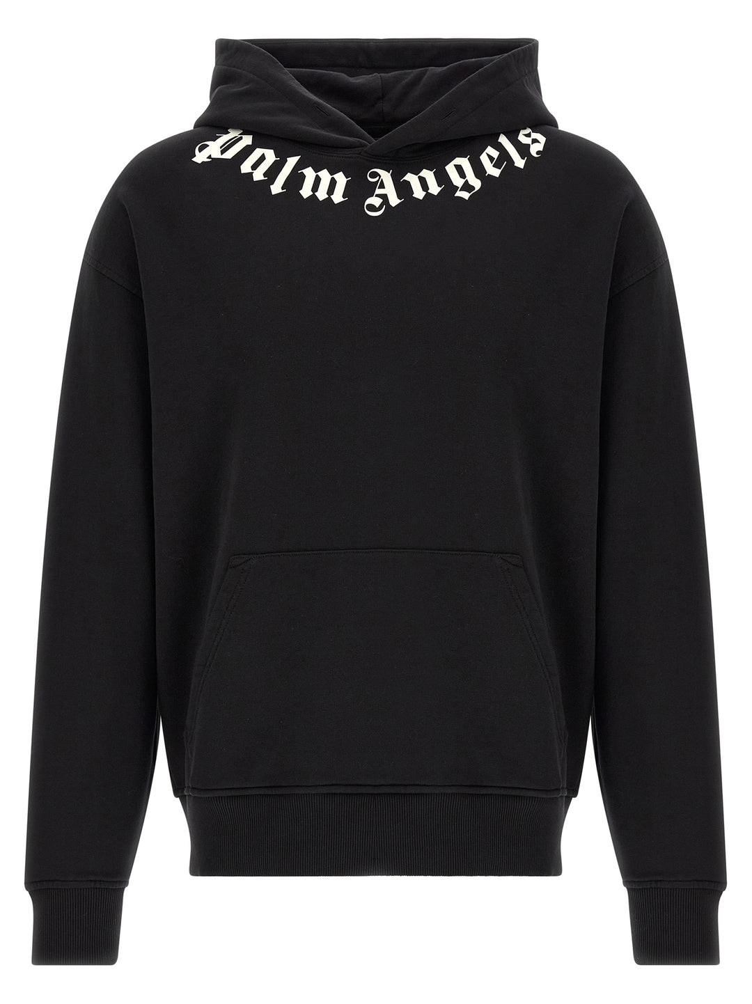Palm Angels Black Cotton Sweatshirt