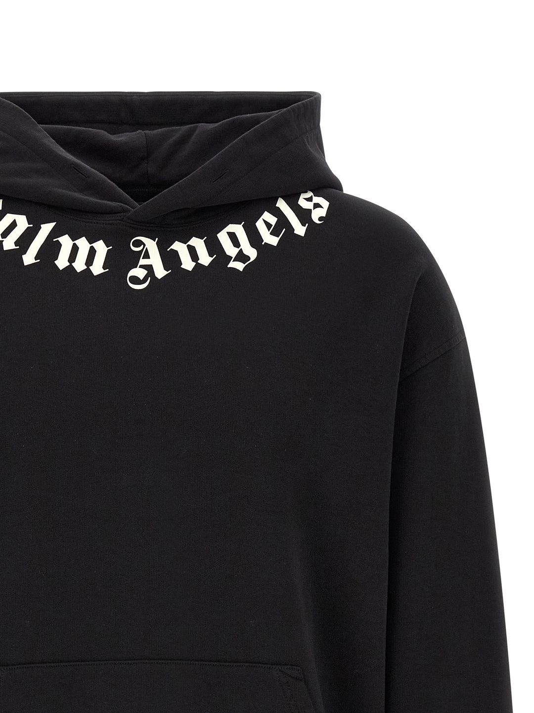 Palm Angels Black Cotton Sweatshirt