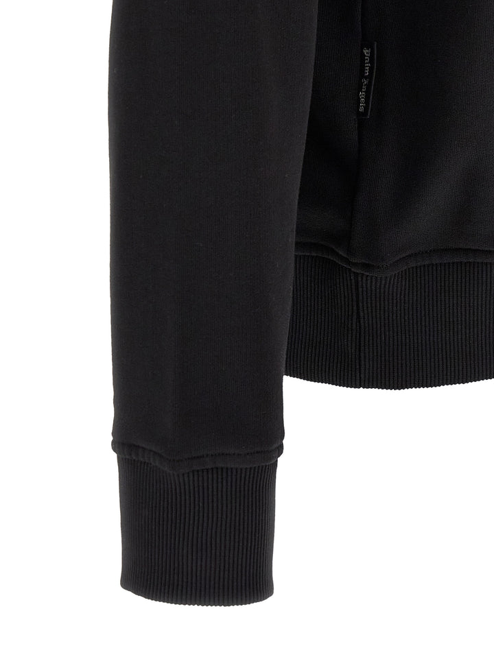 Palm Angels Black Cotton Sweatshirt