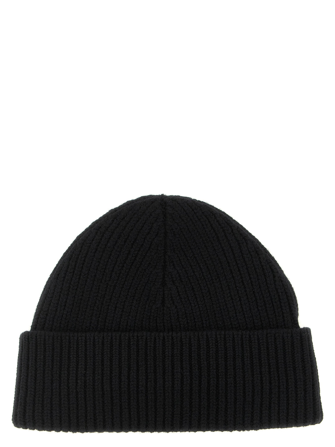 Ami Paris Black Wool Beanie