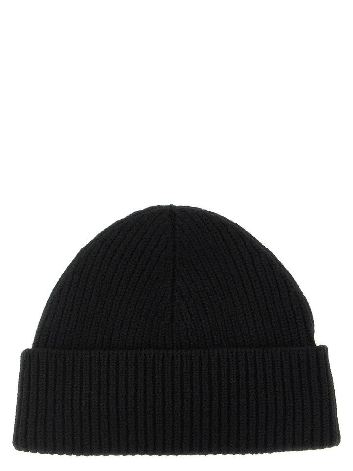 Ami Paris Black Wool Beanie