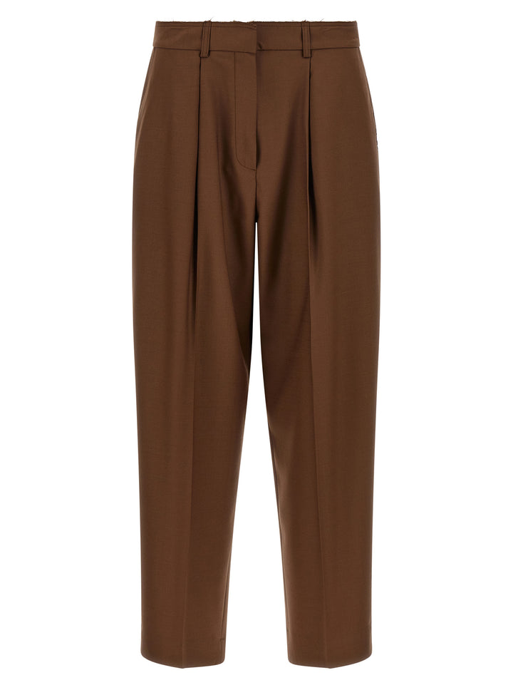 Gianluca Capannolo Beige Wool Casual Pants