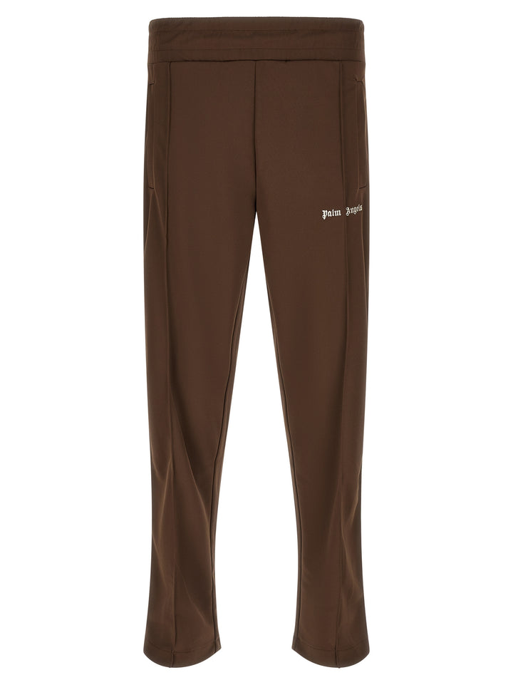 Palm Angels Brown Polyester Joggers (Workout Pants)