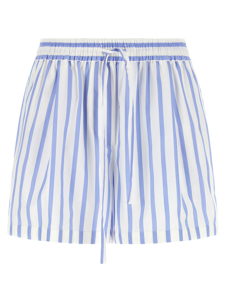 Dolce &amp; Gabbana Blue Cotton Bermuda Shorts