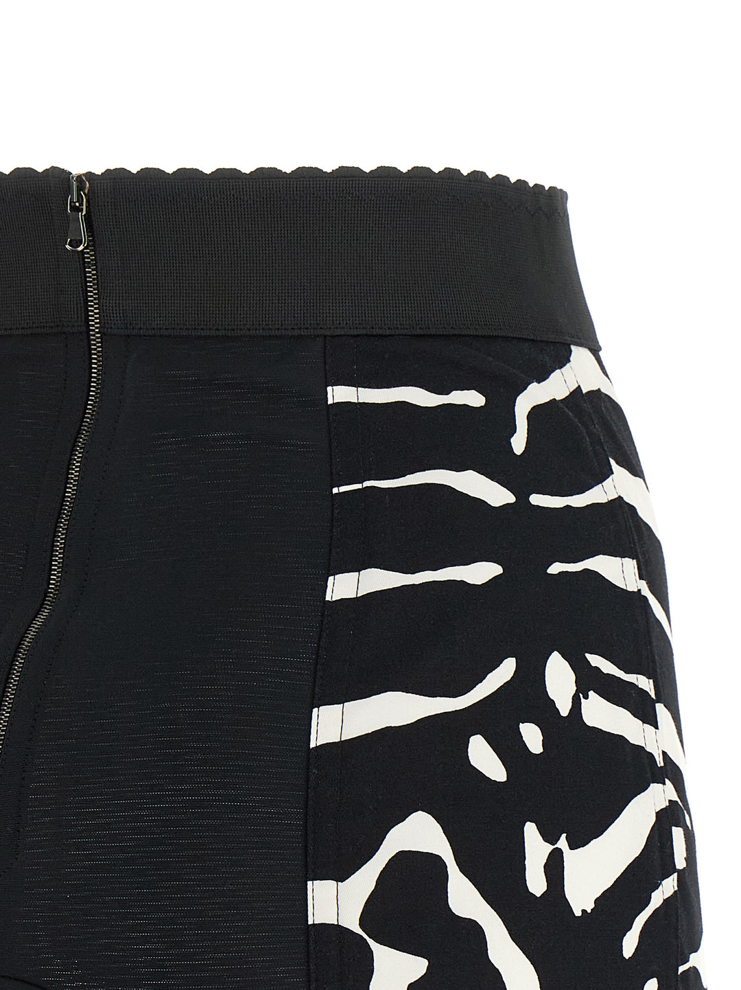 Dolce &amp; Gabbana Bicolor Cotton Bermuda Shorts