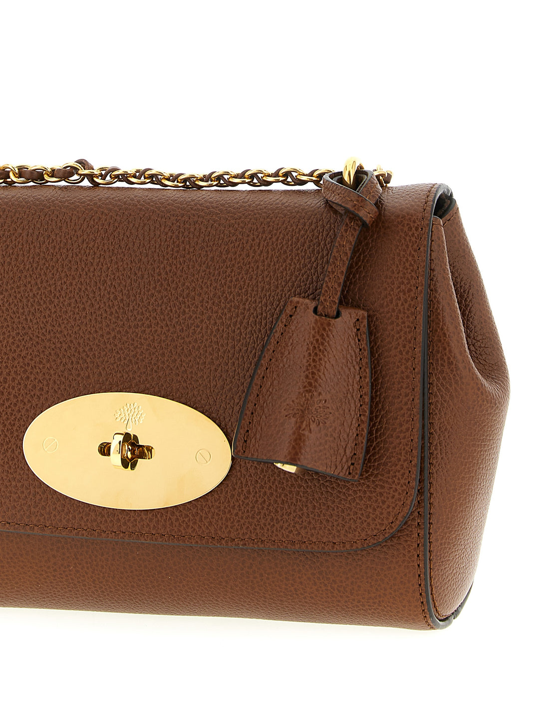 Mulberry Brown Bovine Leather Shoulder Bag