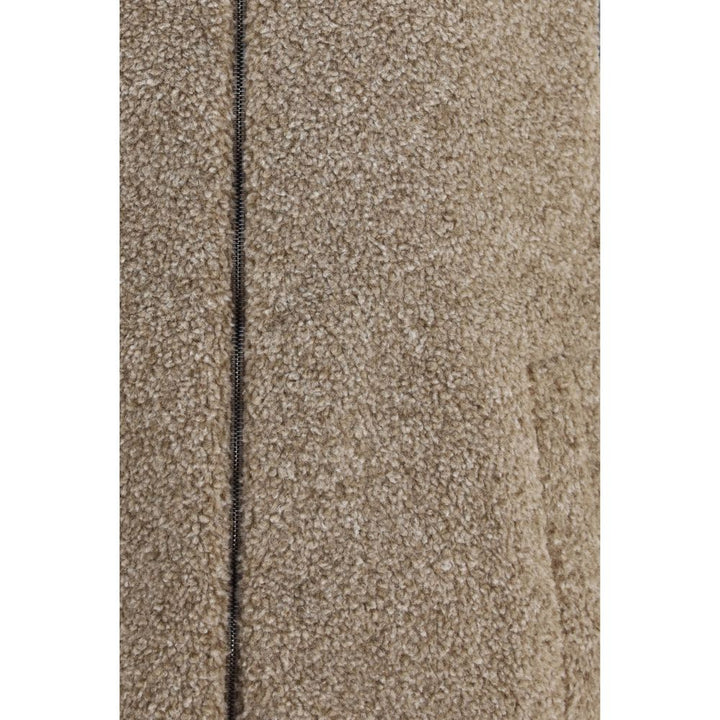 Herno Beige Polyester Sleeveless Jacket
