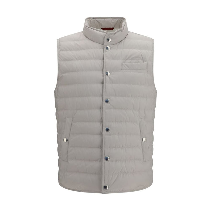 Brunello Cucinelli White Polyester Coat