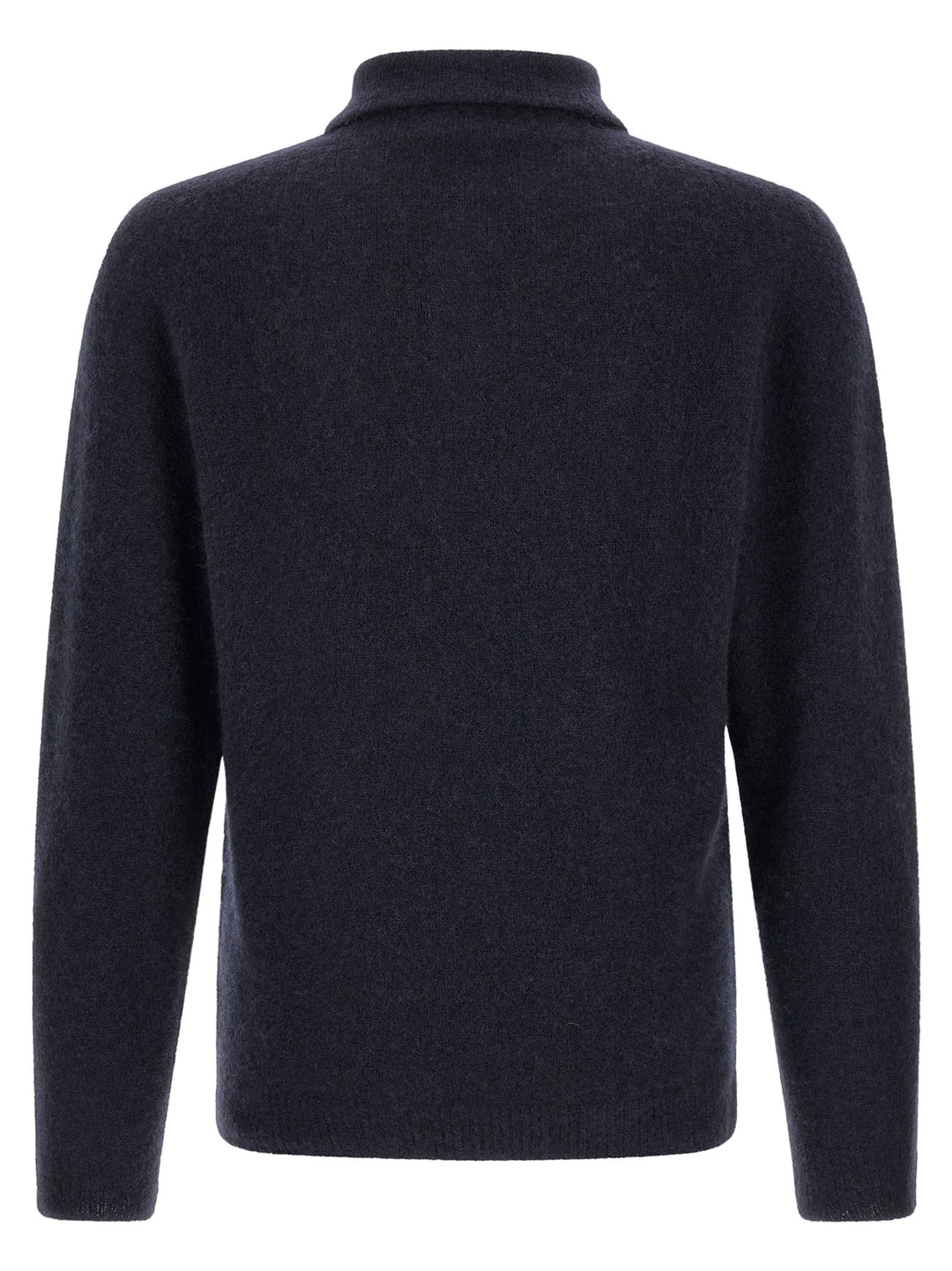 Roberto Collina Blue Cashmere Polo Shirt