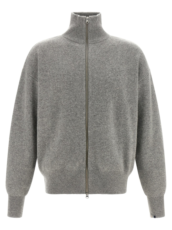Extreme Cashmere Gray Cashmere Cardigan