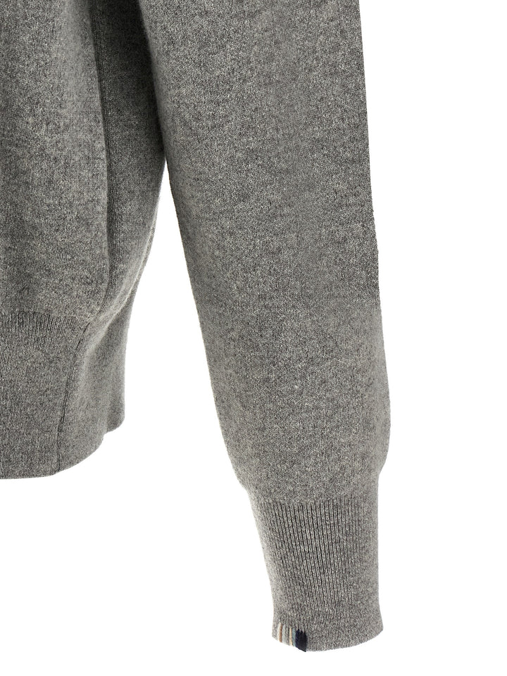 Extreme Cashmere Gray Cashmere Cardigan