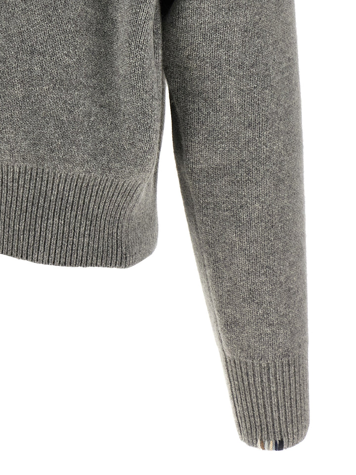 Extreme Cashmere Gray Cashmere Cardigan