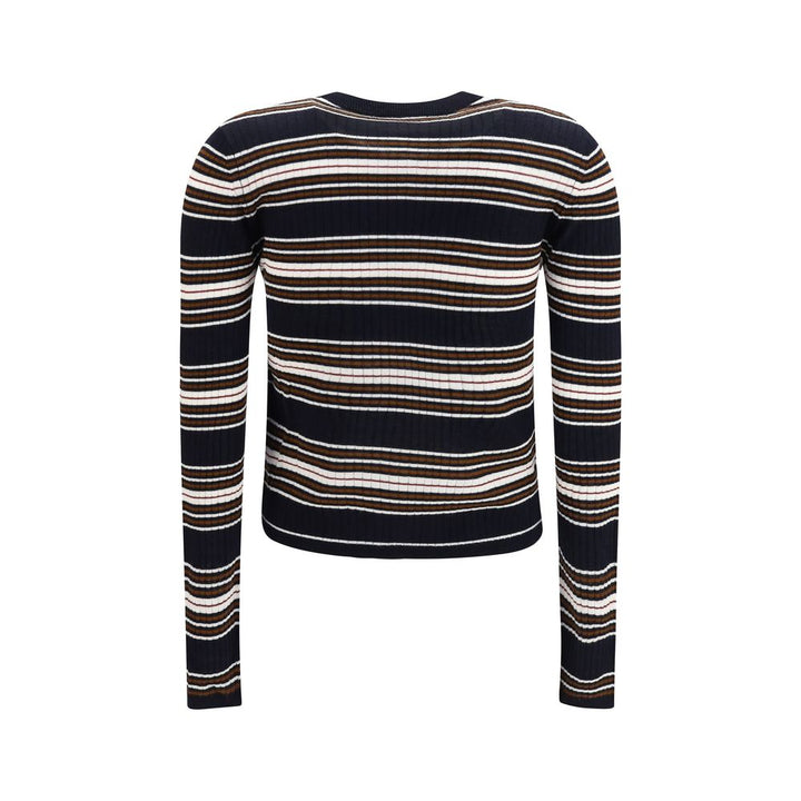 Max Mara Blue Silk Cardigan