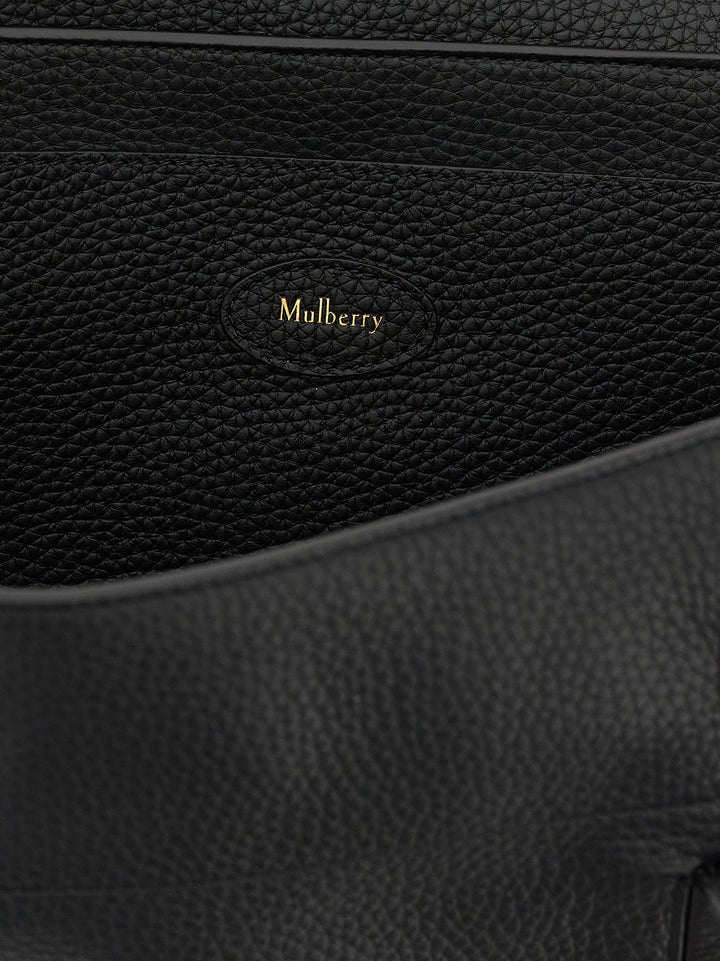 Mulberry Black Calfskin Shoulder Bag