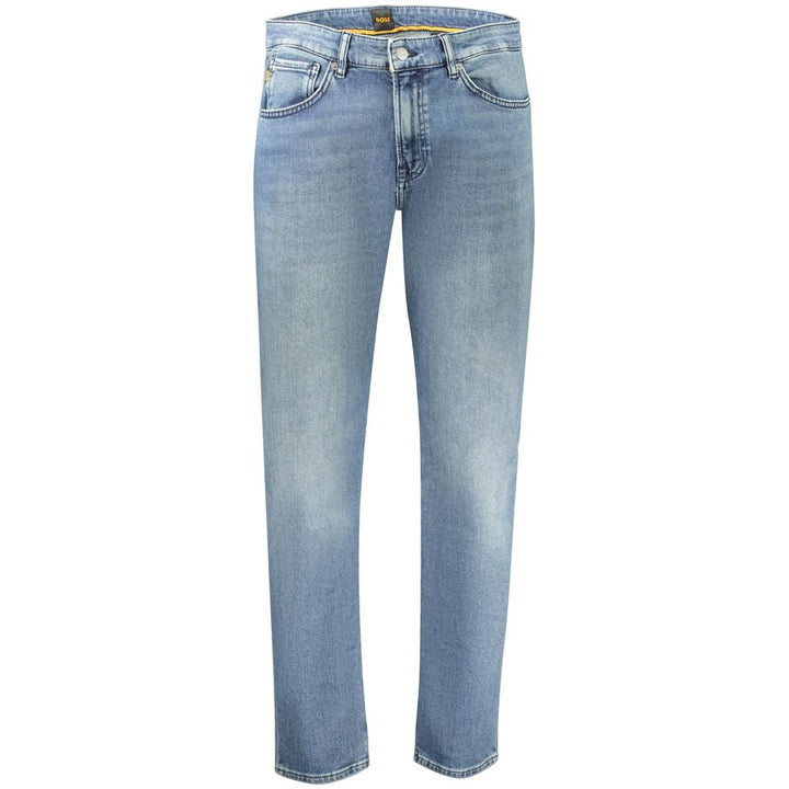 Hugo Boss Blue Cotton Men&