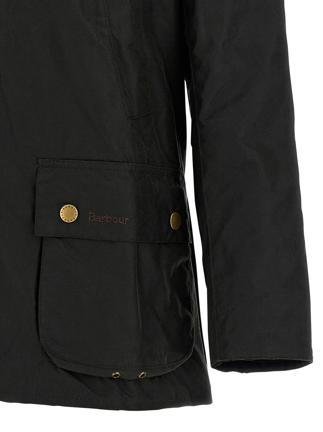 Barbour Bicolor Cotton Shell Jacket