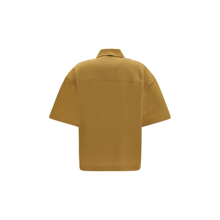Saint Laurent Bicolor Cotton Polo Shirt