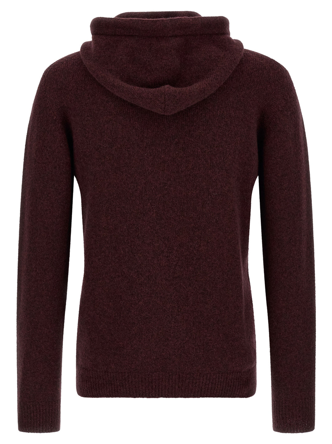 Roberto Collina Bordeaux Wool Cardigan