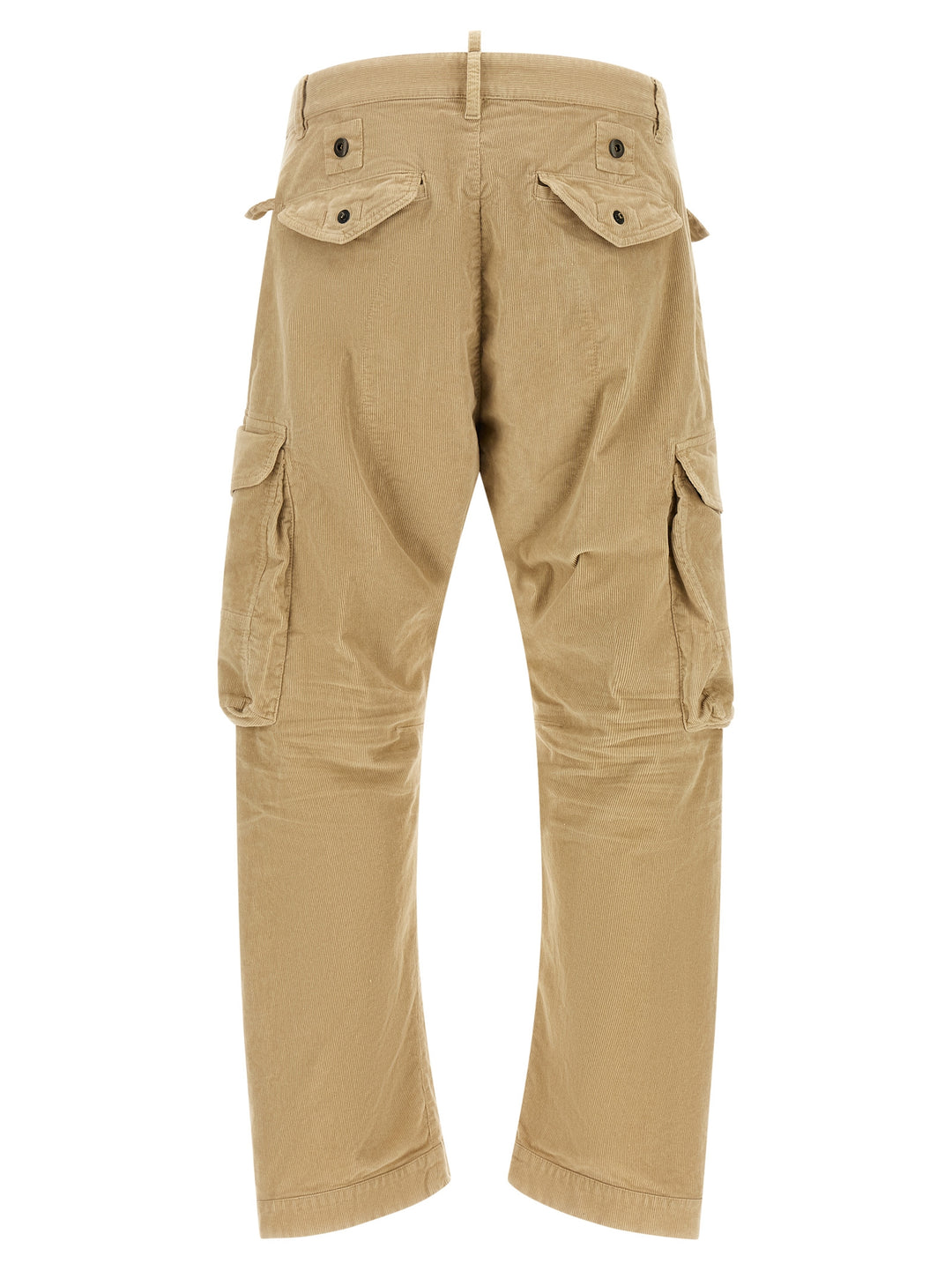 Dsquared² Beige Cotton Cargo Pants