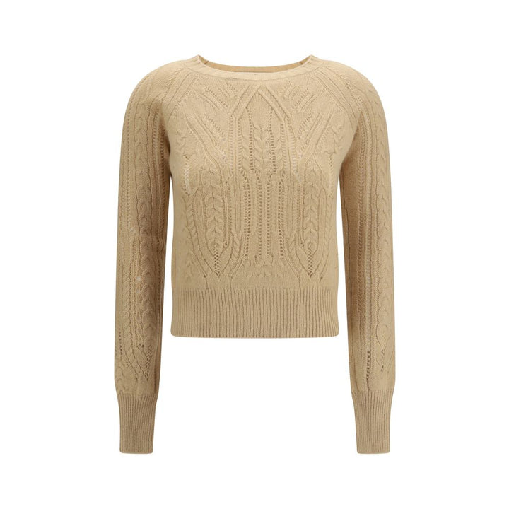 Ermanno Scervino Beige Cashmere Sweater