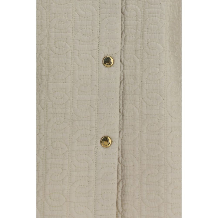 Moncler Beige Polyamide Full-Length Jacket
