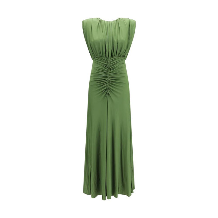 Self-Portrait Bicolor Viscose Casual Dress