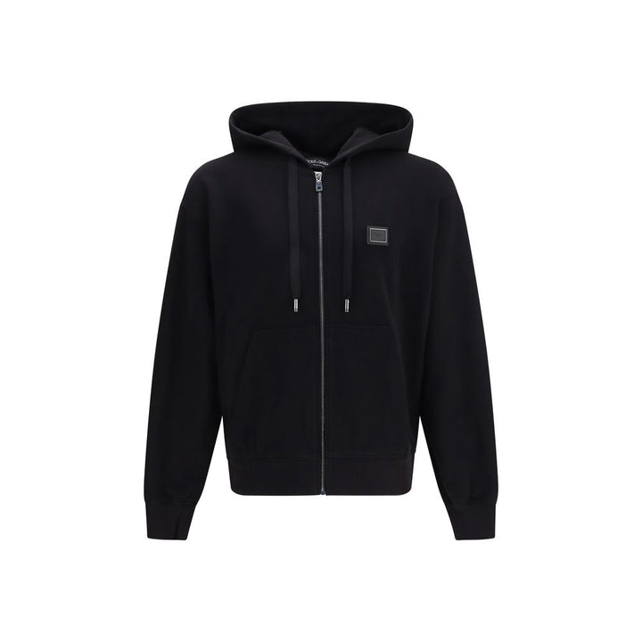 Dolce &amp; Gabbana Black Cotton Sweatshirt