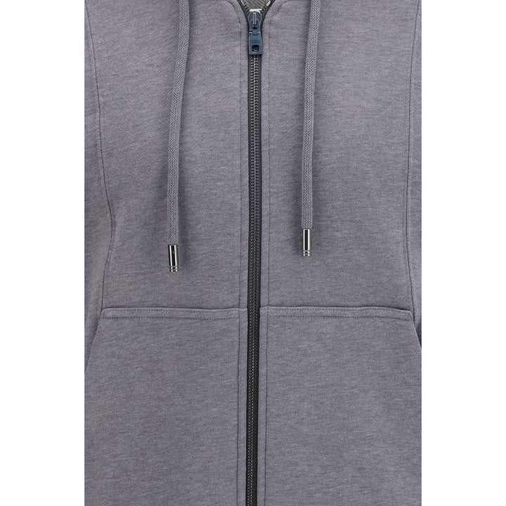 Dolce &amp; Gabbana Gray Cotton Sweatshirt