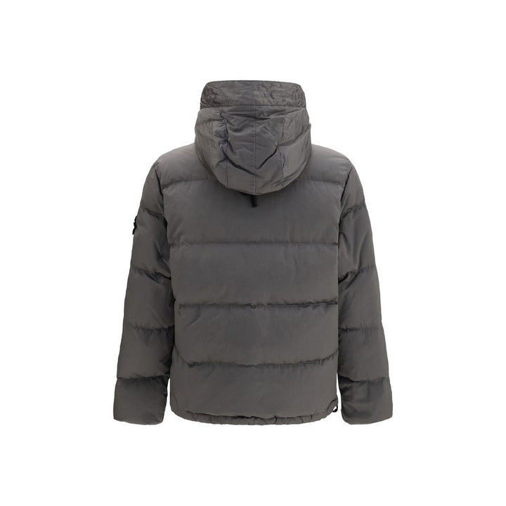 Stone Island Bicolor Polyamide Full-Length Jacket